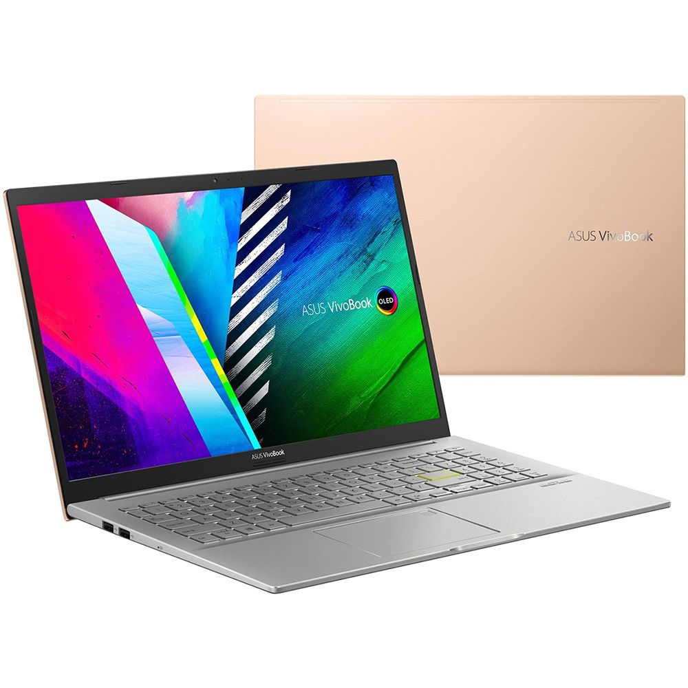 Ноутбук ASUS VivoBook 15 Q3 K513EA-L13048W (90NB0SG3-M00JE0) Intel Core I5-1135G7/16Gb/512Gb SSD/15.6&amp;quot; FHD OLED (1920x1080)/ILLUMINATED KB/WiFi /BT/Cam/Windows 11 Home/HEARTY GOLD