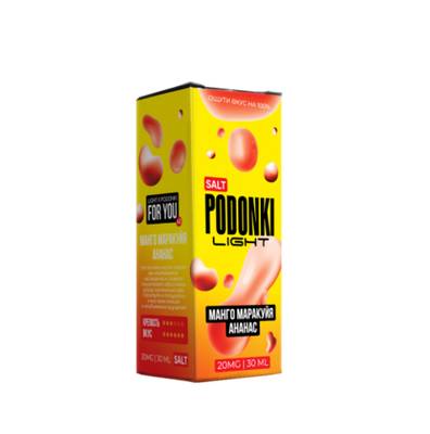 Жидкость PODONKI LIGHT Salt 2% 30 ml