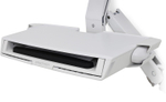 Крепление "Рука" Ergotron StyleView Sit-Stand Combo System с рабочей поверхностью и держателем CPU малого размера (45-272-216 / 45-272-026), Серебряный
