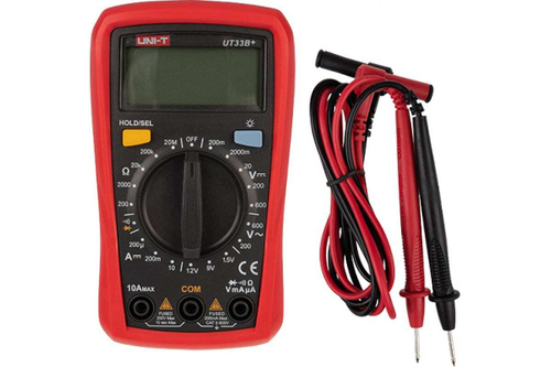 МУЛЬТИМЕТР ПОРТАТИВНЫЙ UNI-T UT33B+ 13-0056