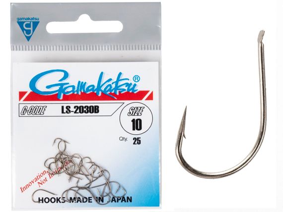 Крючки Gamakatsu LS-2030B HOOKS BRONZE разм. 10 25шт.