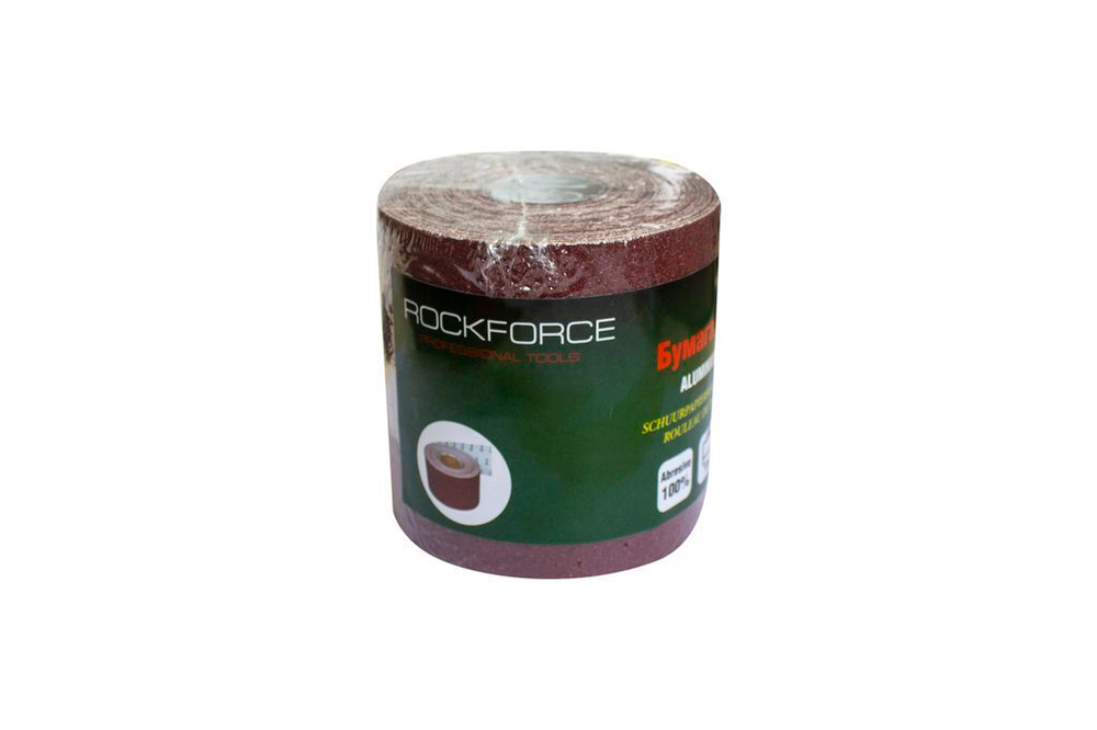 Бумага наждачная 115ммх5м в рулоне (P40) RockForce##Rock FORCE RF-SR240A