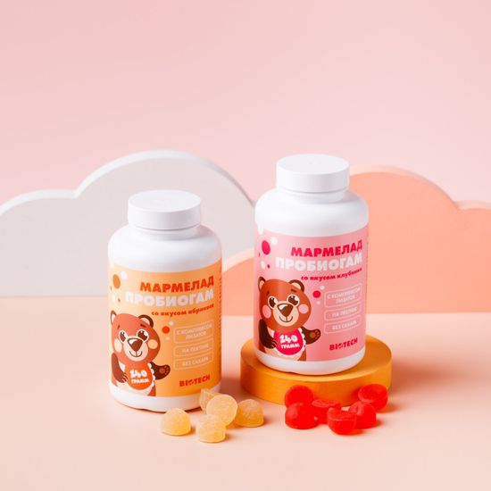 Мармелад Пробиогам со вкусом абрикоса