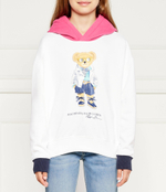 Худые BEAR HOODIE-KNIT POLO RALPH LAUREN - белый(926018)