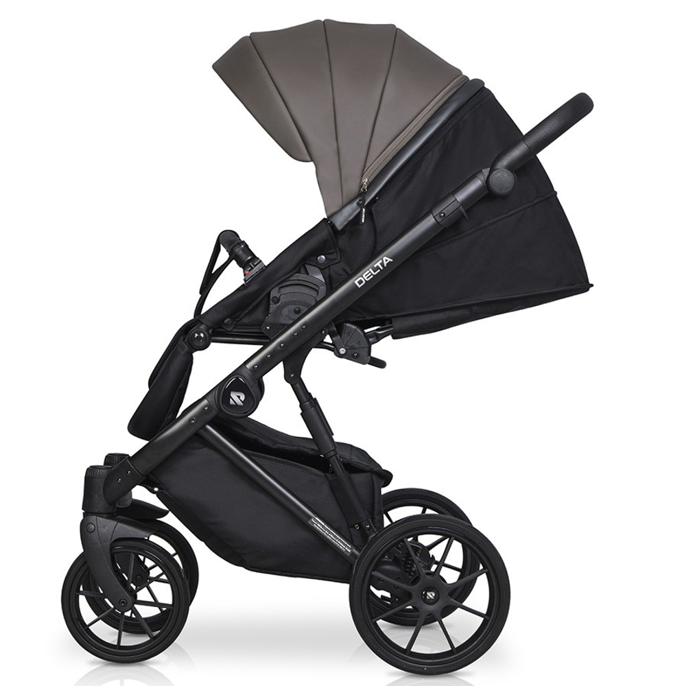 Детская коляска Riko Basic Delta Ecco 3 в 1 12 Mokka