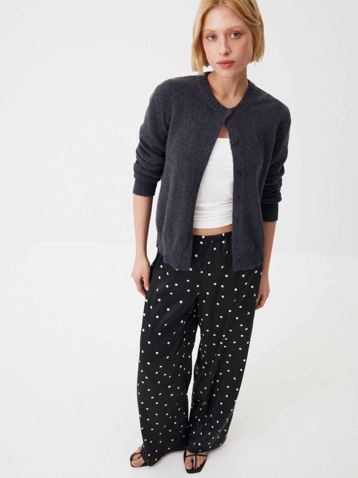 Брюки в пижамном стиле Dotty