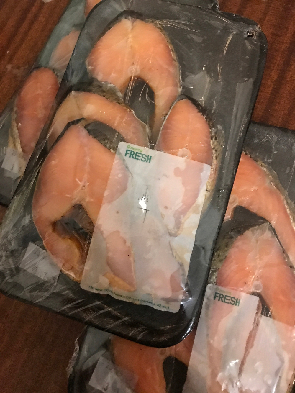 Форель радужная стейк ~250г