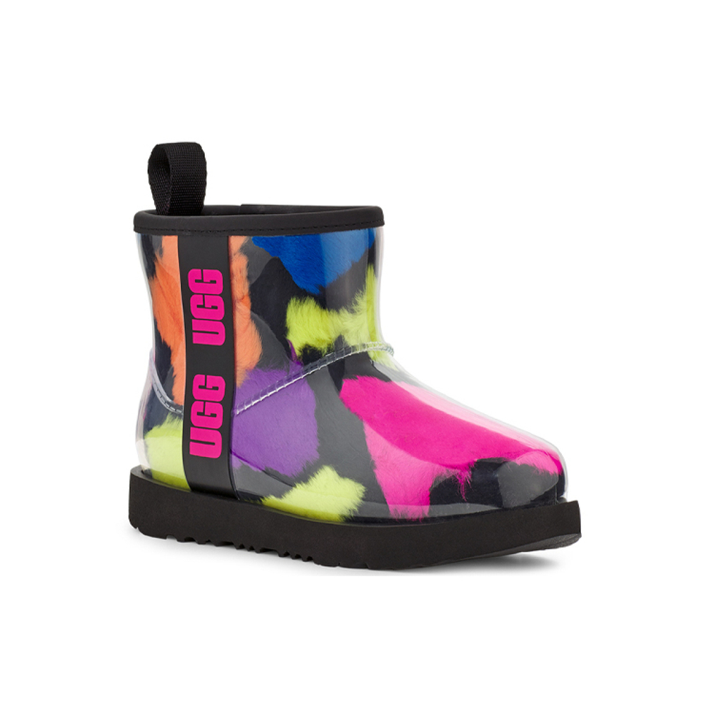 Сапоги UGG CLASSIC CLEAR MINI PU, 1124956-BLK