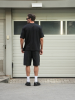 Шорты льняные | black