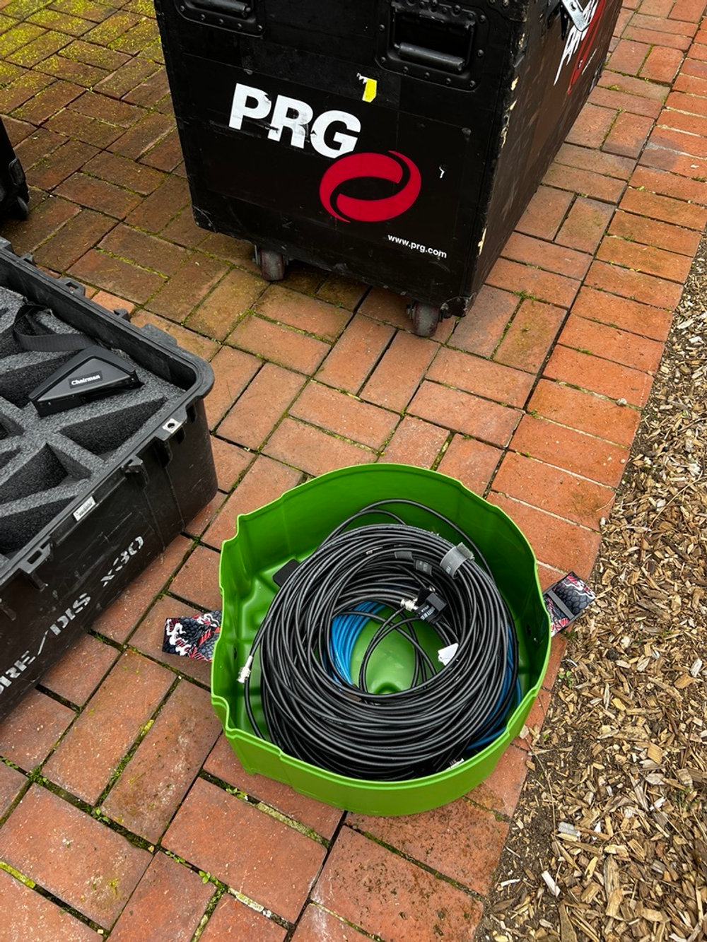 Ударопрочный кейс с отделкой велюром ЗЕЛЕНЫЙ - для малого барабана - DGCASE DARUMA 14TF (5in - 8,5 in)