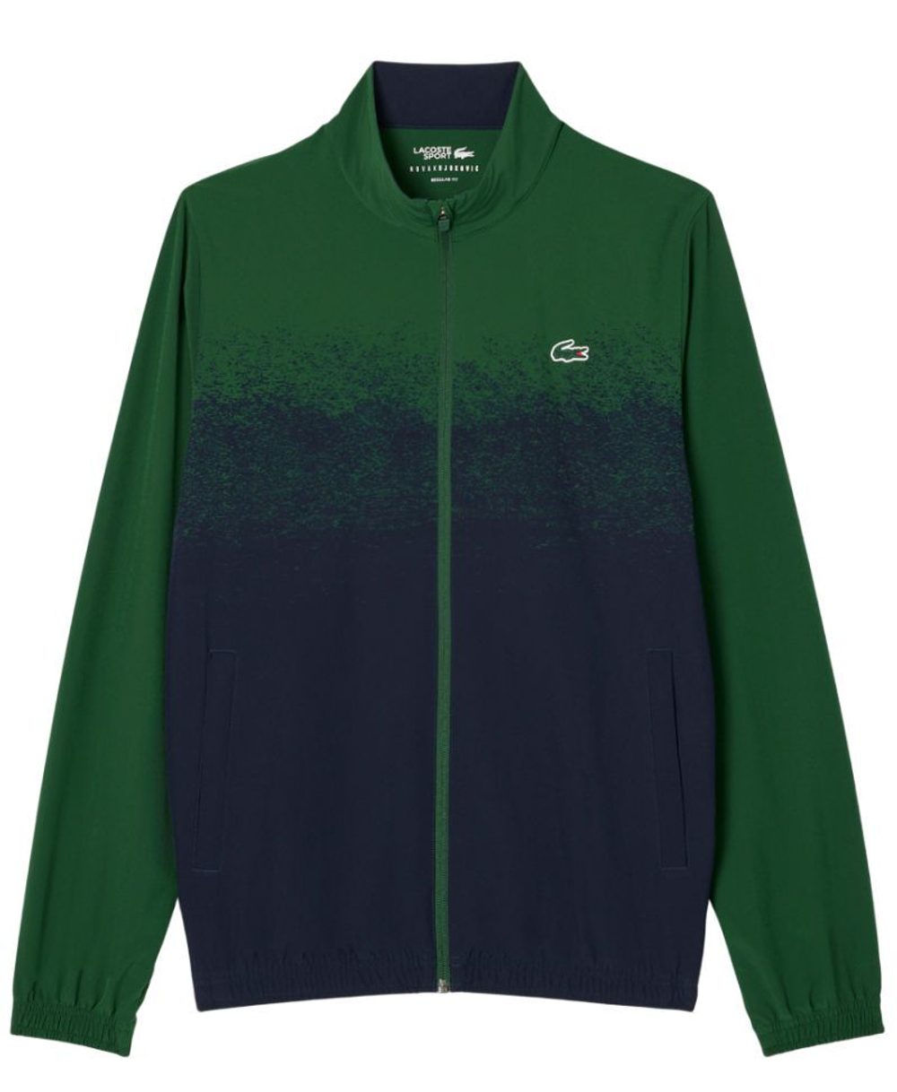 Мужской теннисный костюм Lacoste Tennis x Novak Djokovic - зеленый