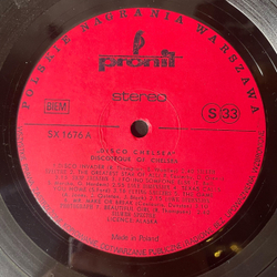 Винтажная виниловая пластинка LP Сборник Диско Disco Chelsea (Польша 1978)