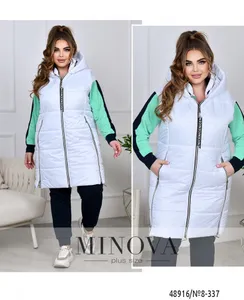 Костюм 8-337-ментол-белый Minova