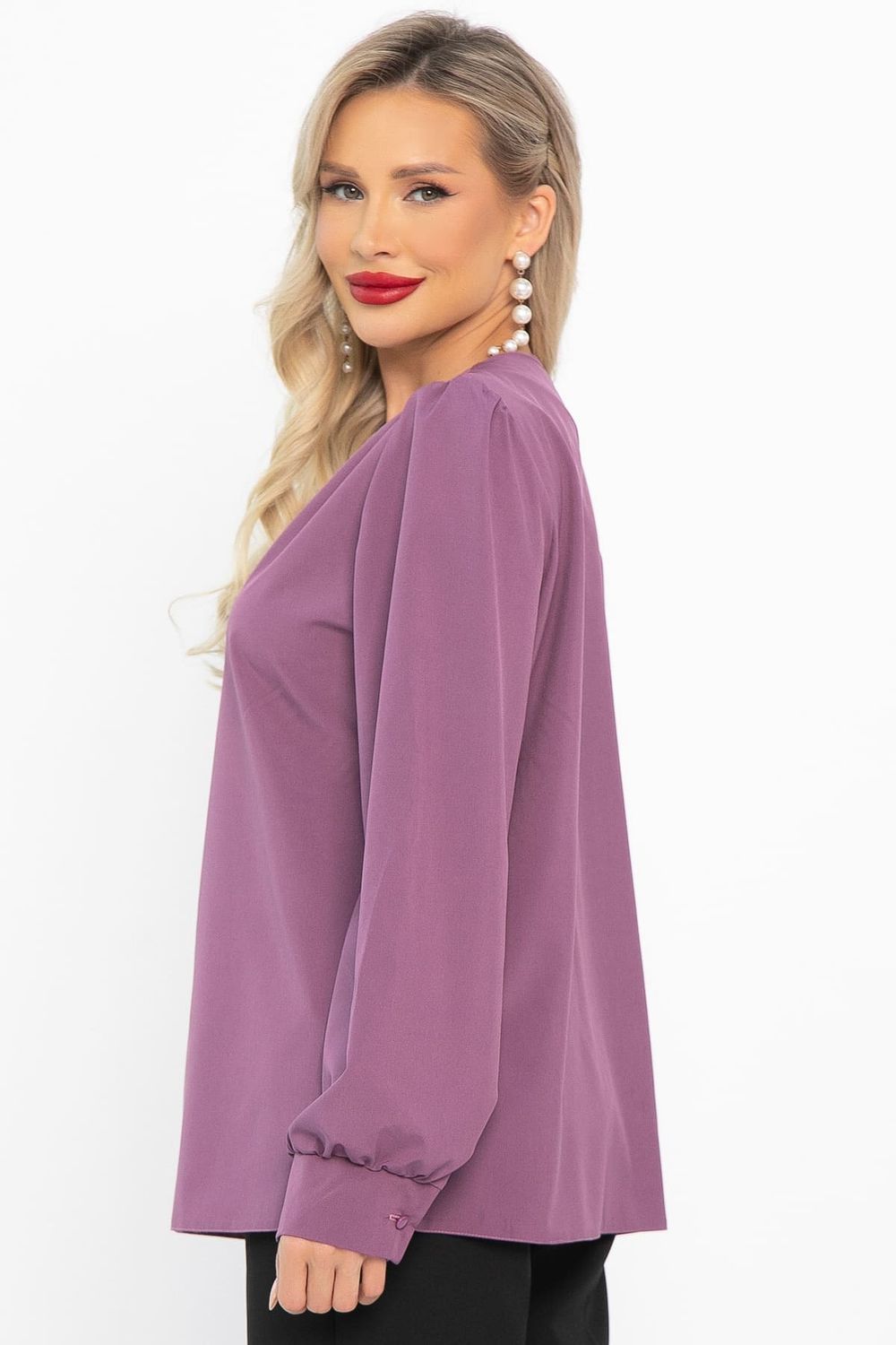 Блуза Марго (лиловая) Б14633-43М LT Collection