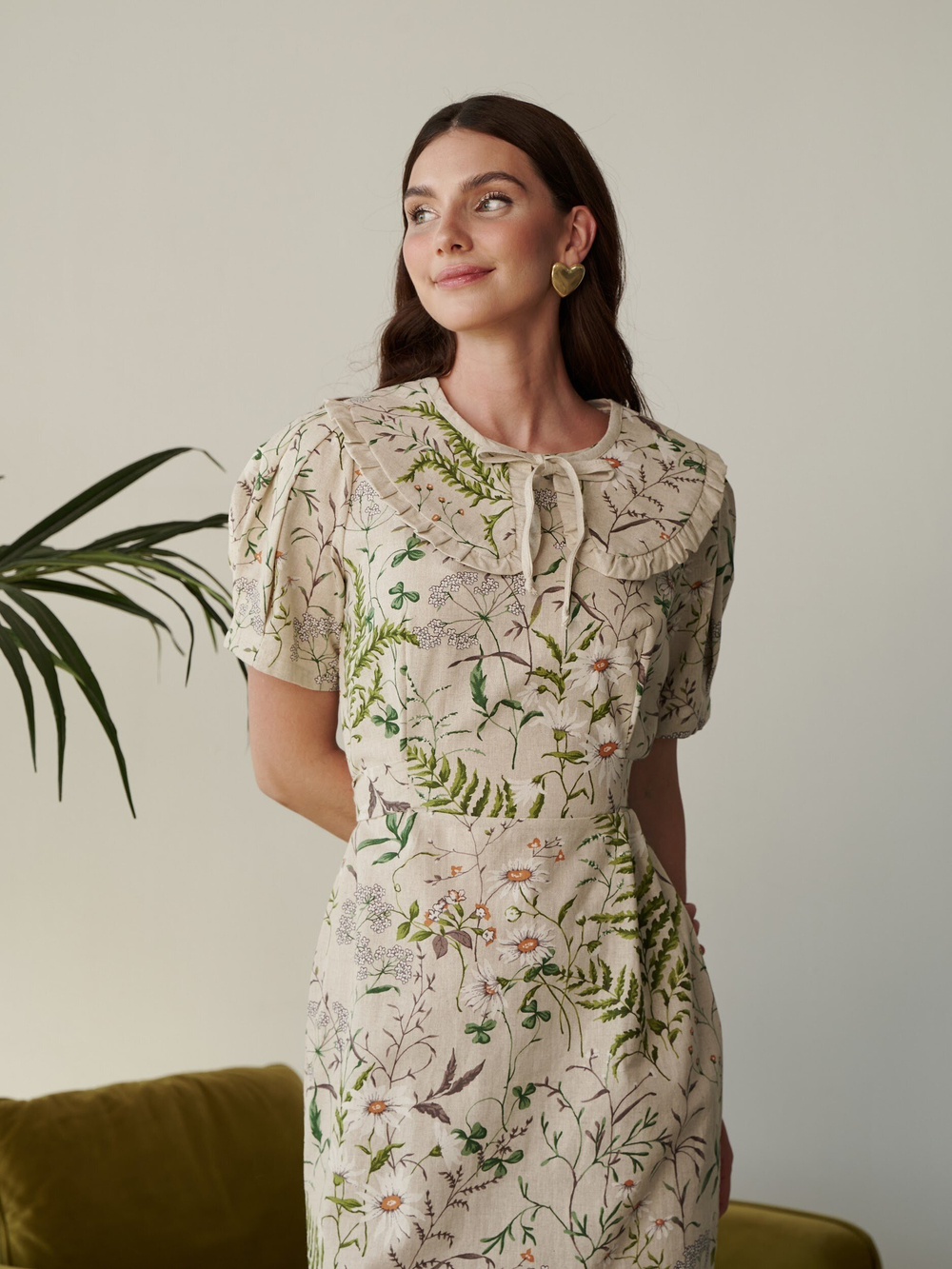 Платье с рукавом длинное