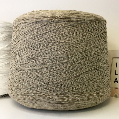 ANICE LUX - Cofil S.R.L. 40% хлопок, 35% вискоза, 17% акрил, 8% люрекс 770м/100гр, col.10809 цвет: тауп, ТОЛЬКО!!! бобинки: 250, 175, 424 гр.