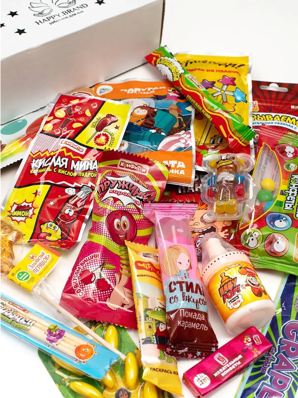 Подарочный набор сладостей Сладкий бокс Подарок Новый год