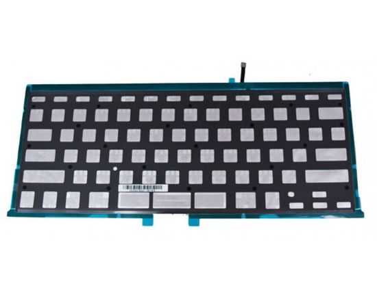 Подсветка клавиатуры USA для MacBook Pro 15 Retina A1398 Mid 2012 - Mid 2015 (Прямоугольный горизонтальный Enter)