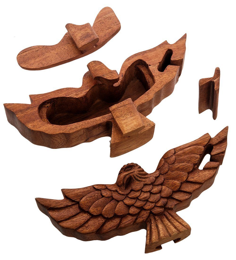 61-017 Шкатулка с секретом «Орел»