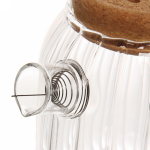 Чайник заварочный стеклянный 800мл «Bella cucina» с пробковой крышкой