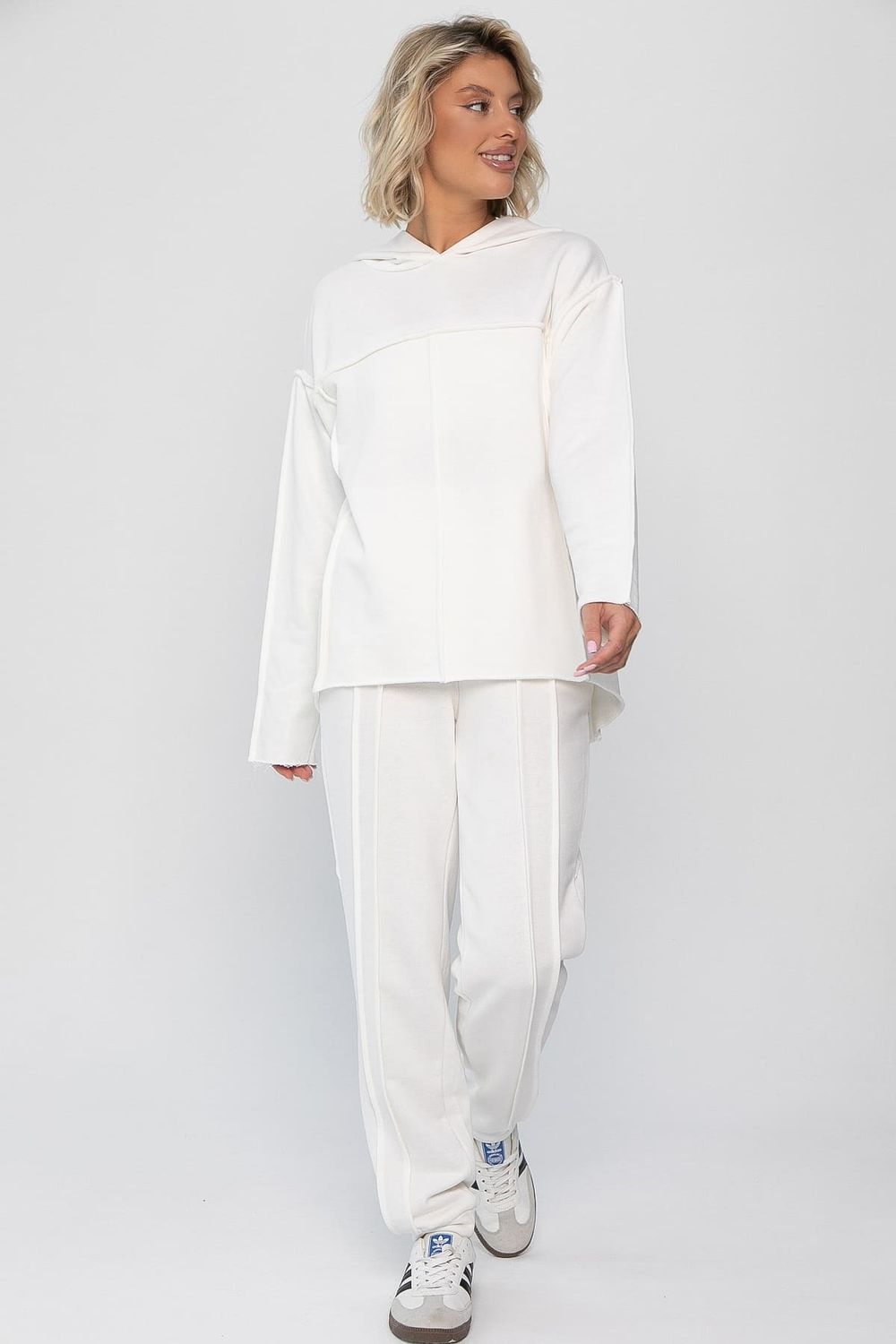 Костюм хлопковый Эко-стиль (белый) К14287-4М LT Collection