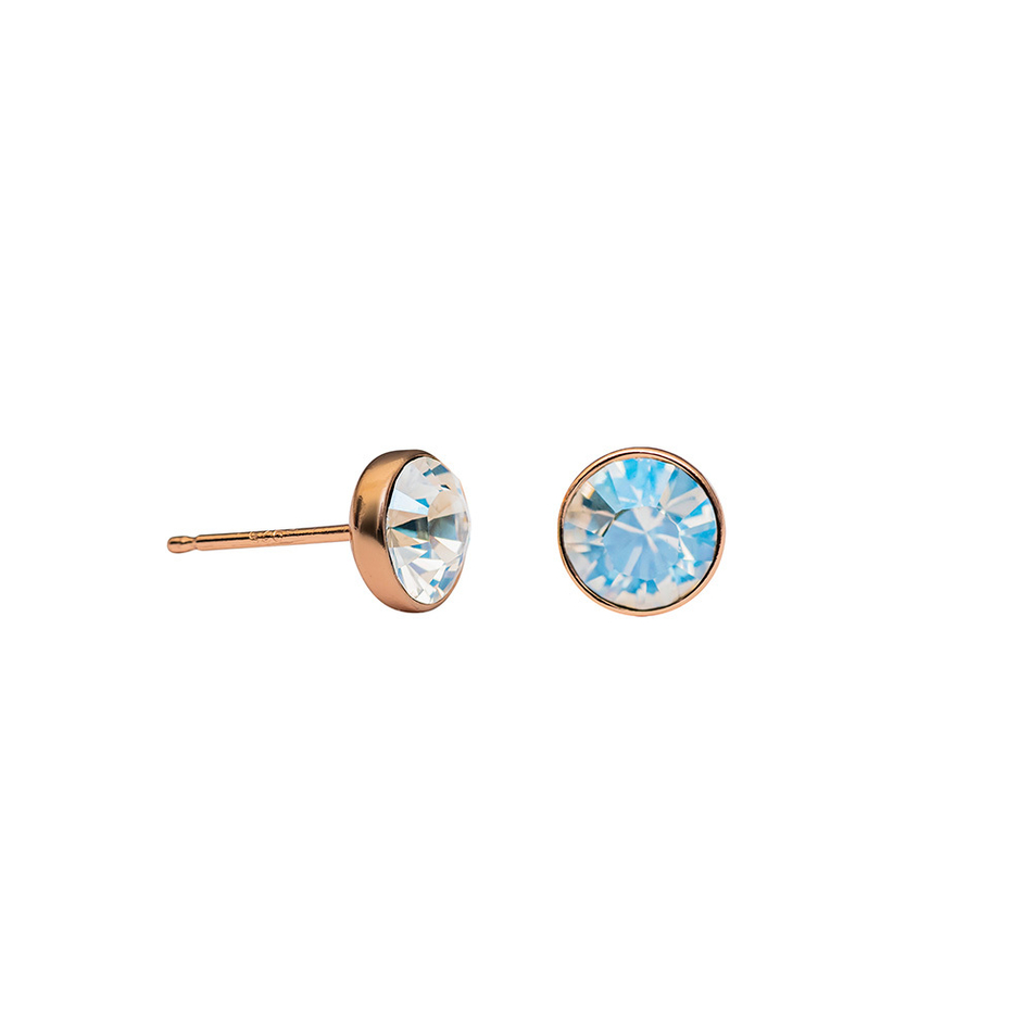 Серьги-пусеты Fiore Luna Crystal MoonLight SWE297 CML RG
