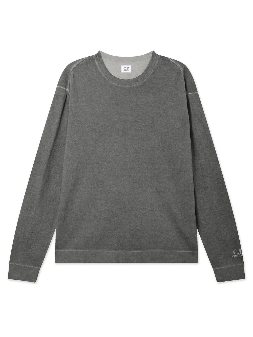 Мужской Свитер (Round-neck) Cotton Crepe Double Dyed Crewneck