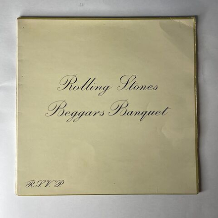 Винтажная виниловая пластинка LP Rolling Stones Beggars Banquet (Англия 1968) Sympathy For The Devil
