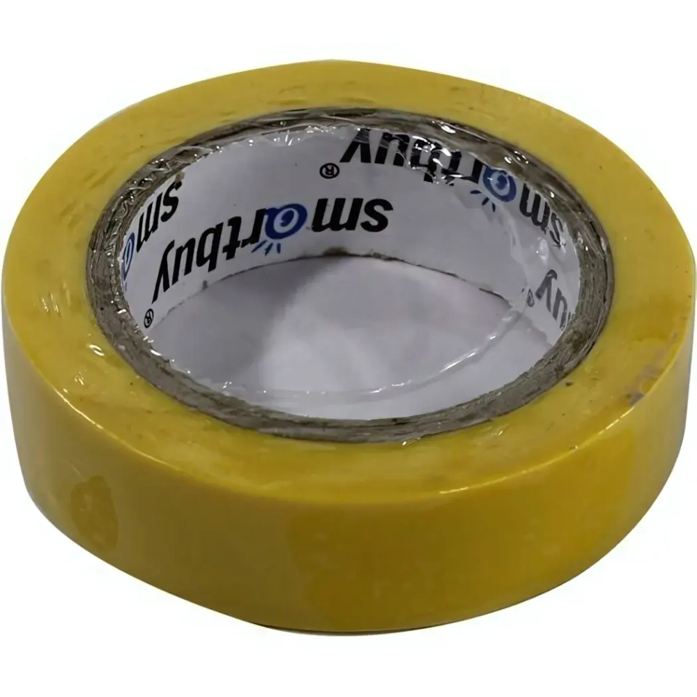 Изолента Smartbuy 15мм х 10м желтый (10)