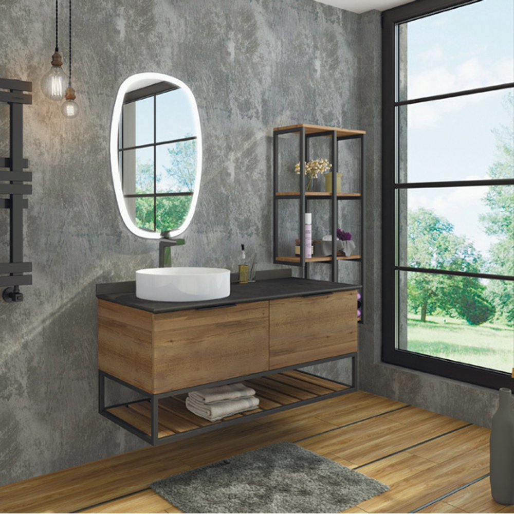 Тумба с раковиной Comforty Порто (Размеры: 75-90-120)