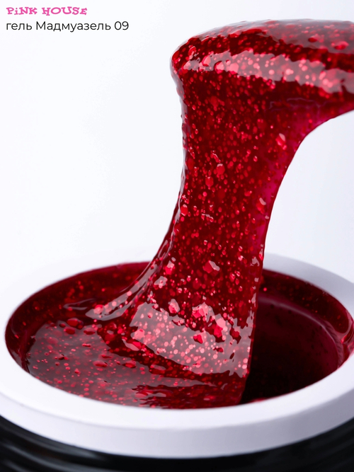 Гель Мадмуазель 09 Pink House 15гр