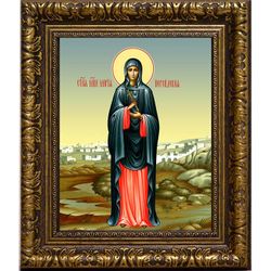 Мария Персидская мученица. Икона на холсте.