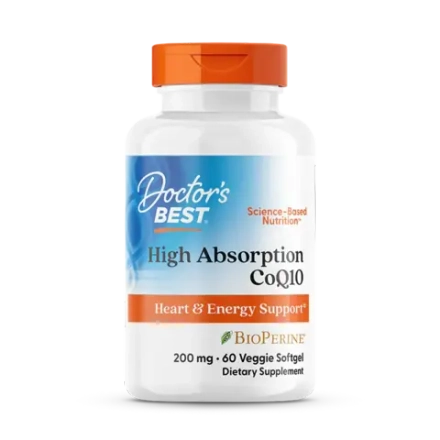 High Absorption CoQ10 60 мягких капсул Doctors Best