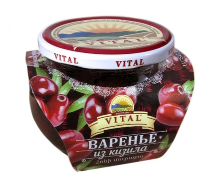 Варенье из кизила 430г. Витал