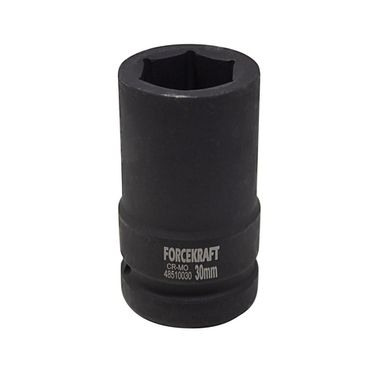 Головка ударная глубокая 1'', 30мм (6гр.) FORCEKRAFT FK-48510030