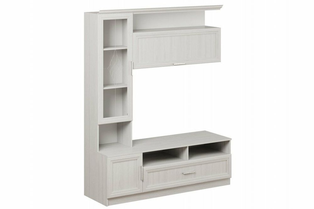 ПРАГА-3: секция ТВ  Анкор белый