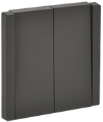 FORTE&PIANO Выключатель 2-клавишный перекрестный 10А FP309 серый IEK