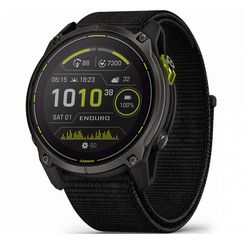 Умные часы Garmin Enduro 3 с черным нейлоновым ремешком UltraFit (010-02751-00/010-02751-01)