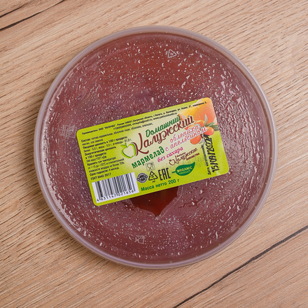 Мармелад домашний облепиха с апельсином без сахара,200 г