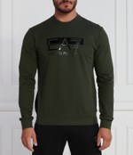 Худи EA7 - зеленый(6RPM60 PJ05Z)