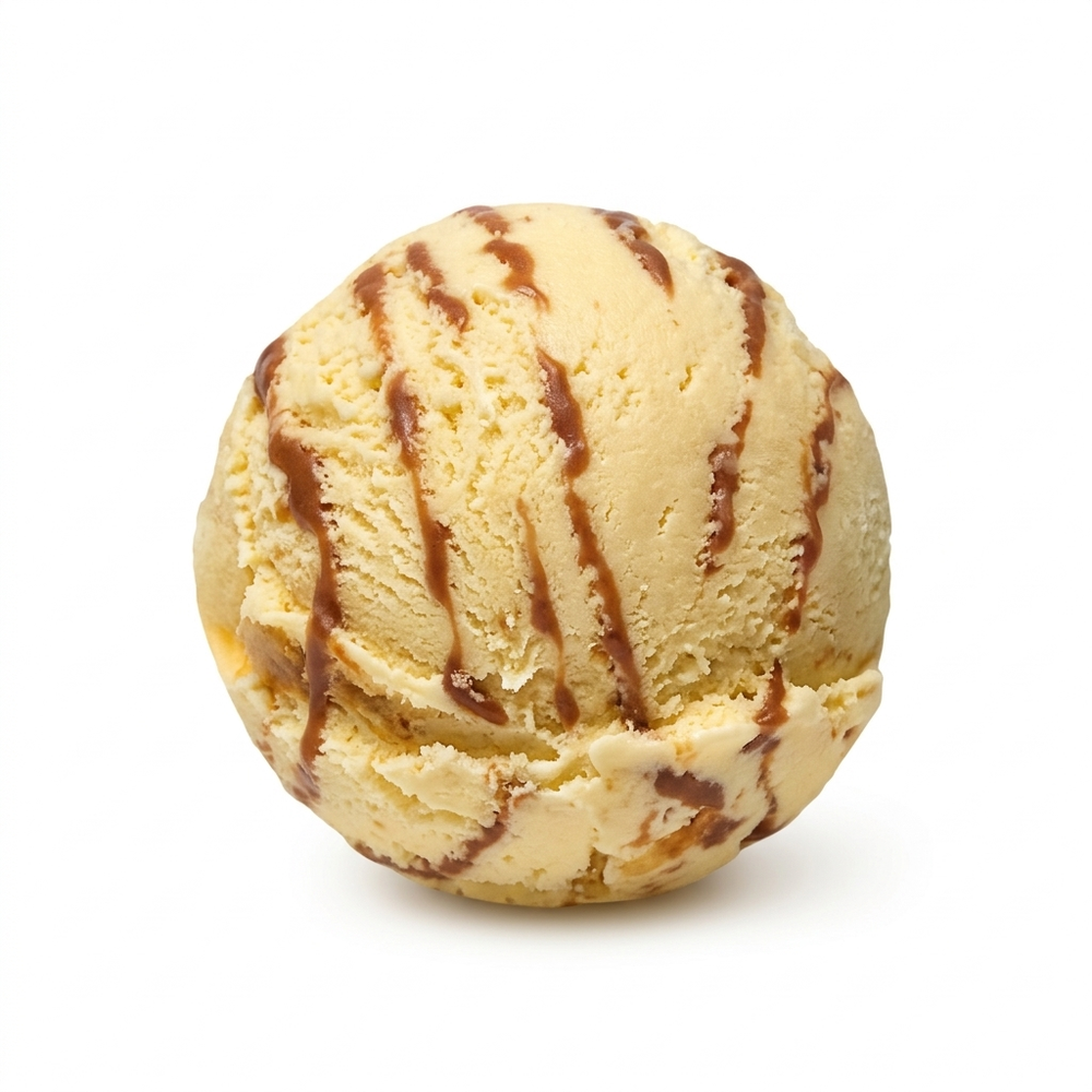 Пломбир со спиралью и бананового джема, контейнер-2200*1