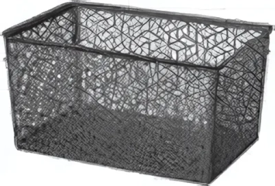 Корзинка универсальная «Linden» 6,7л, 290х190х150мм (серый)