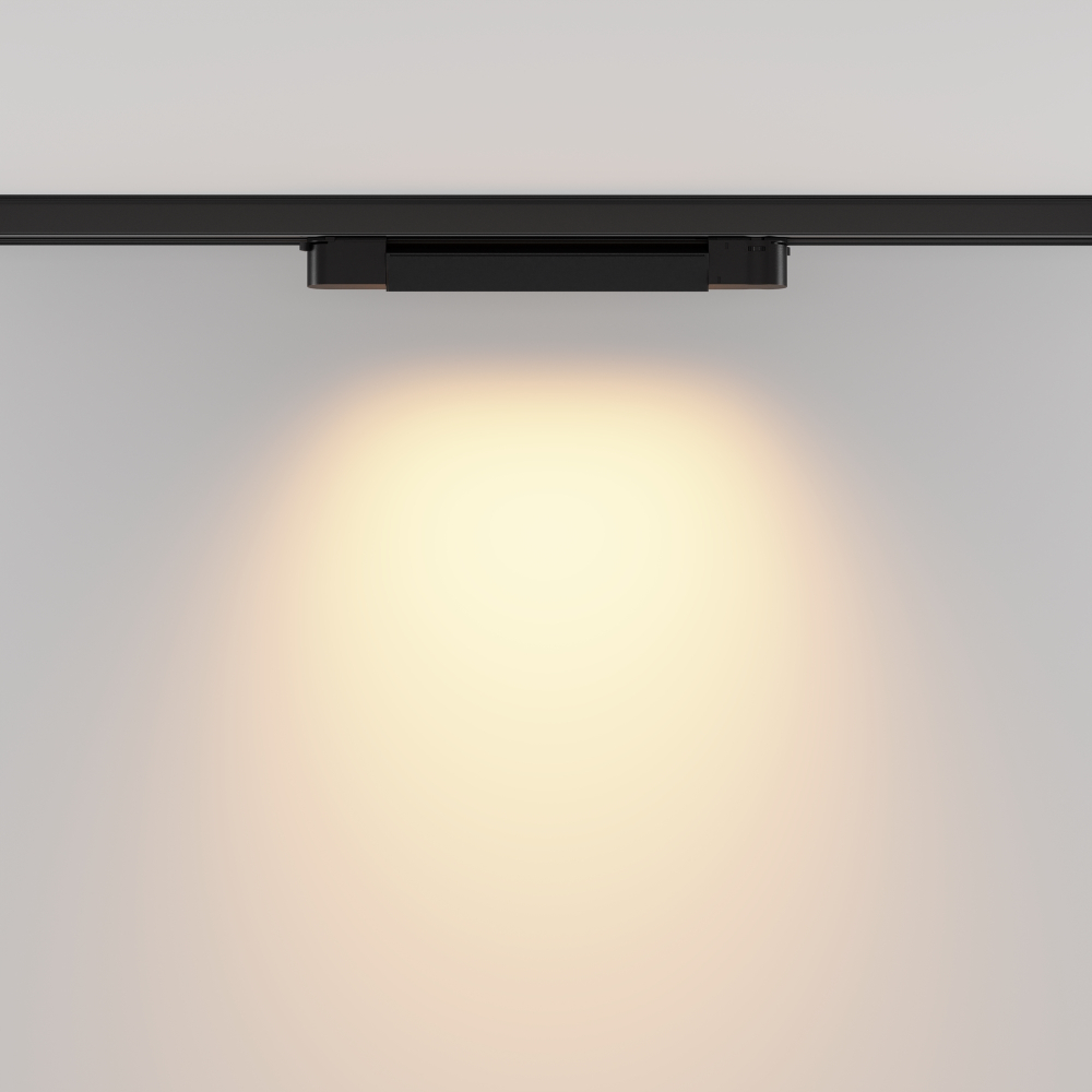 Трехфазный трековый светодиодный светильник Maytoni Basis TR196-3-10W2.7K-B