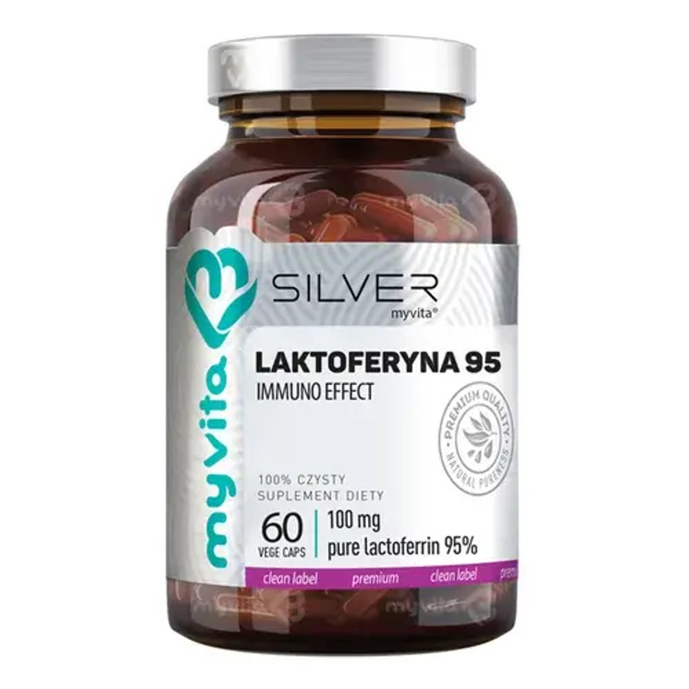 MyVita Silver Lactoferrin 95 - 60 капсул