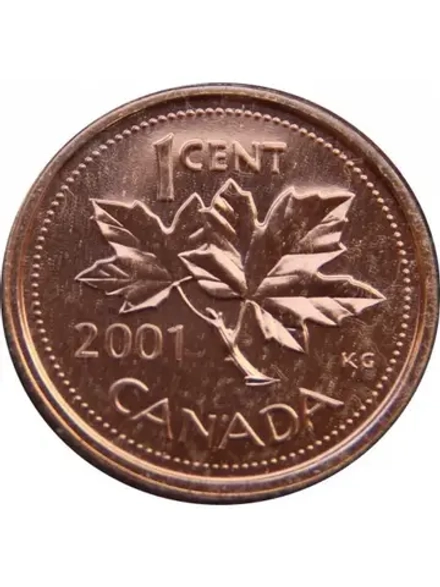 Канада, 1 Цент 1999 год, Елизавета II