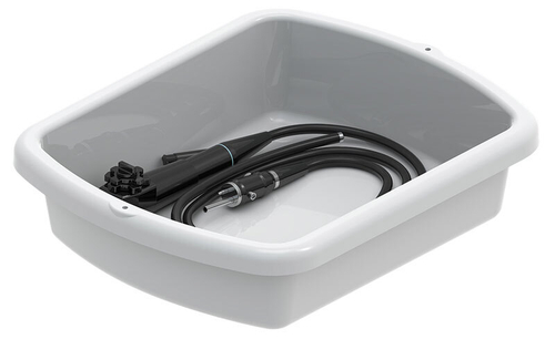 Контейнер КЭ-КРОНТ-1 с крышкой и сигнальными фиксаторами для транспортировки и кратковрем. хран