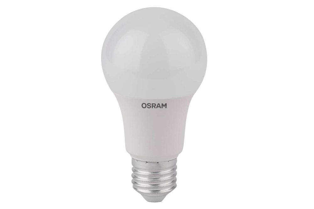 Светодиодная лампа OSRAM LED STAR, A, стандарт, 8.5Вт, E27, 806Лм, 4000К, нейтральный бел свет 4058075086647