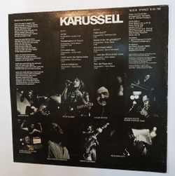 Винтажная виниловая пластинка LP Karussell Das Einzige Leben (GDR 1980)
