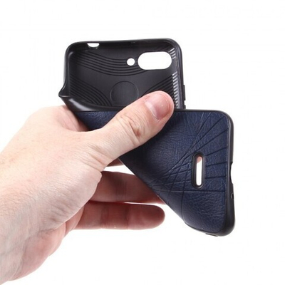 Чехол ТПУ под кожу для Xiaomi Redmi 6A, 011178 Светло-коричневый