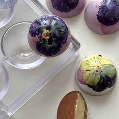 153 | Форма для шоколадных конфет "Полусфера 40 мм" (275*175 мм)